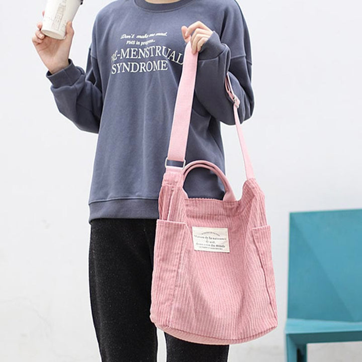 Tragetasche für Damen, Retro, große Reisehandtasche aus Canvas