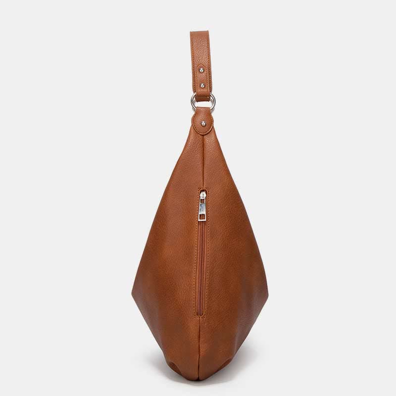 Große Hobo-Tasche aus weichem Leder, Handtasche, Tragetasche für den Alltag für Damen