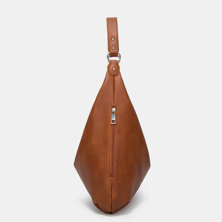 Große Hobo-Tasche aus weichem Leder, Handtasche, Tragetasche für den Alltag für Damen