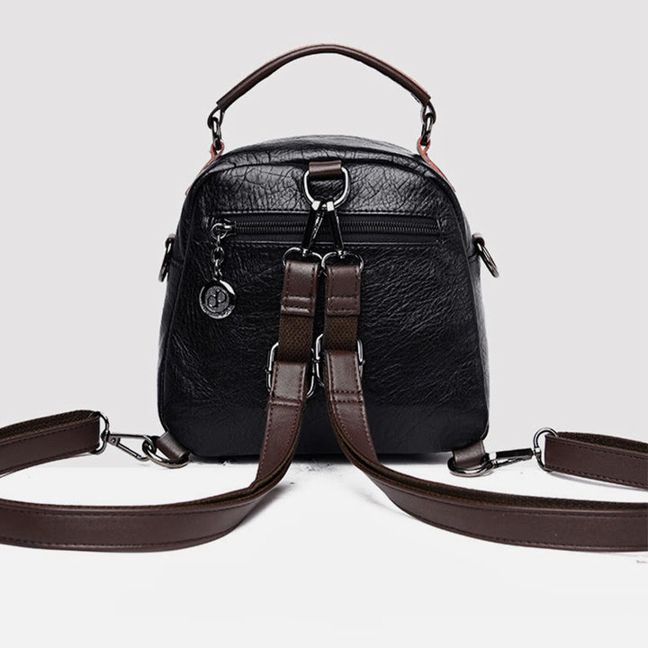 Multifunktionale, weiche Umhängetasche aus Kunstleder, umwandelbarer Rucksack - image 9