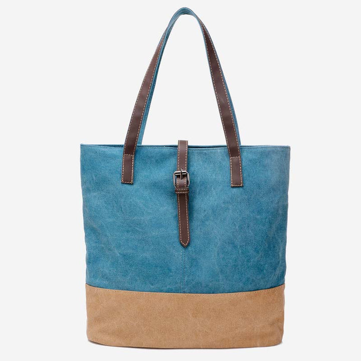 Große Kapazität Vintage Schwere Stil Handtasche Schultertasche