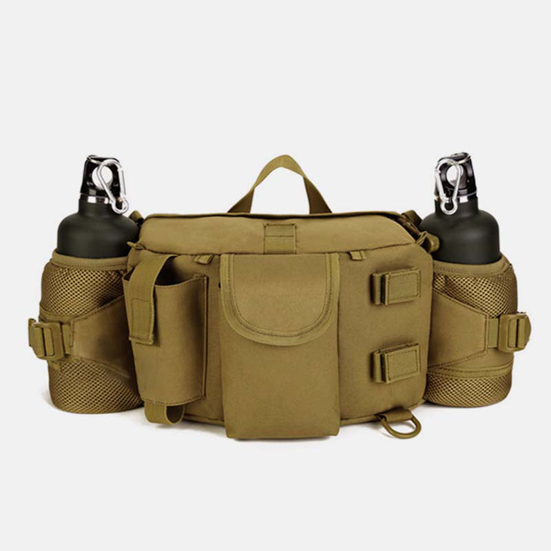Multi-Pocket Crossbody Tasche Taktische Hüfttasche Passend für 10 Zoll Tablet