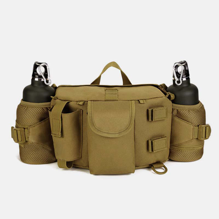 Multi-Pocket Crossbody Tasche Taktische Hüfttasche Passend für 10 Zoll Tablet