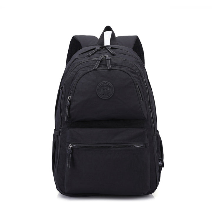 Rucksack mit mehreren Taschen, lässiger Tagesrucksack, Laptop-Rucksack, Büchertasche für Studentinnen - Schwarz - image 17