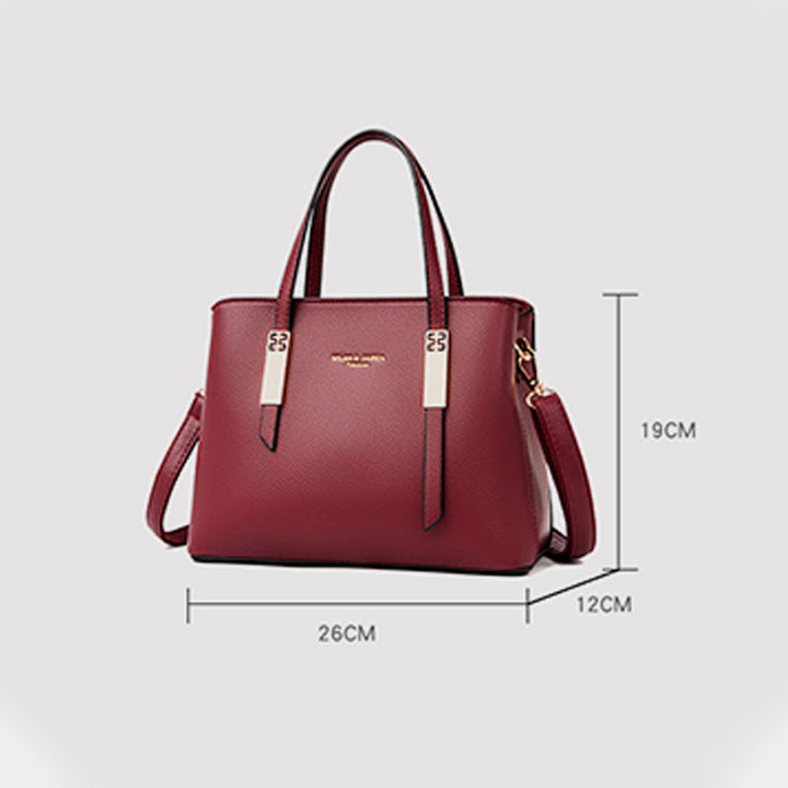 Tragetasche für Damen, mit Griff oben, große Schultertasche
