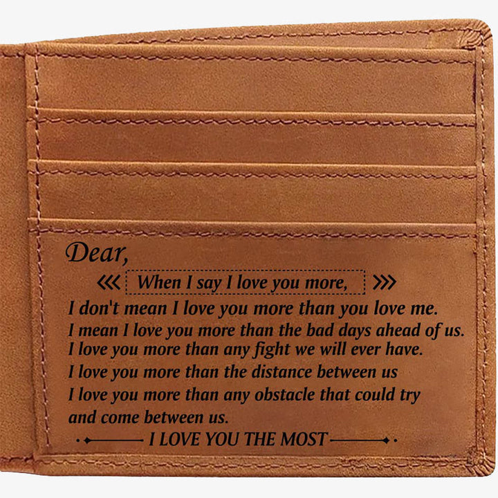 Dünne Brieftasche für die Familie, mit Laser-Inschrift, Leder, Geldbörse, Geschenk