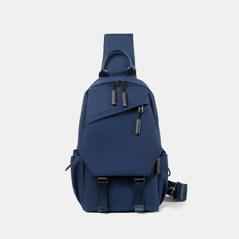 Schultertasche für Herren, abriebfest, lässiger Oxford-Umhängerucksack