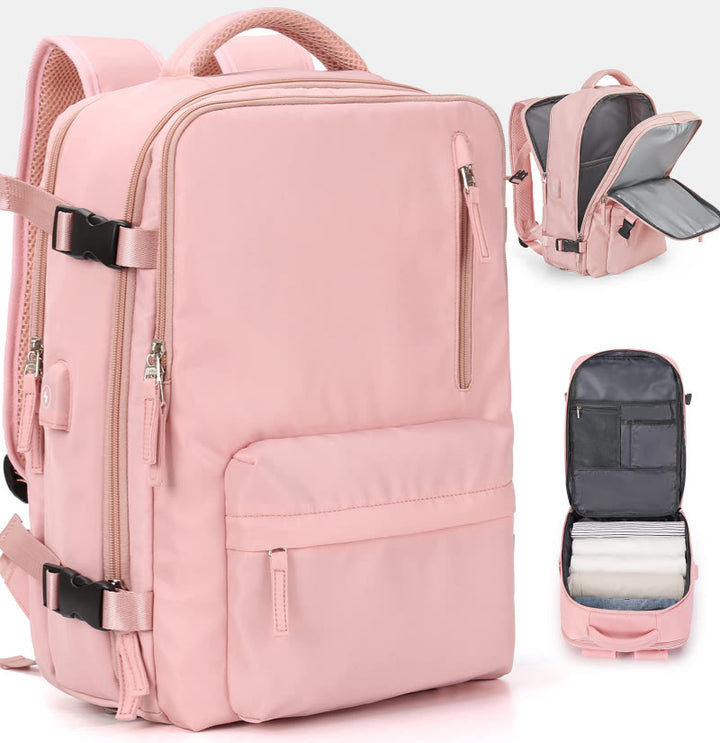 Rucksack mit mehreren Taschen für Frauen und Mädchen, Reise-Laptop-Rucksack, College-Büchertasche
