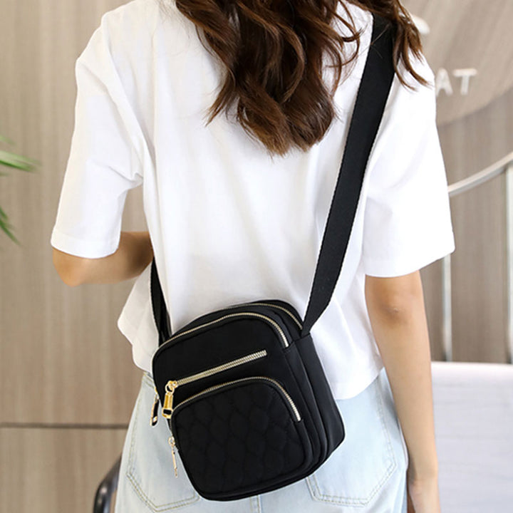 Messenger Bag mit großem Fassungsvermögen und mehreren Taschen