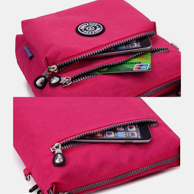 Wasserdichte, leichte, lässige Schulter-Handtasche, Umhängetasche für jeden Tag