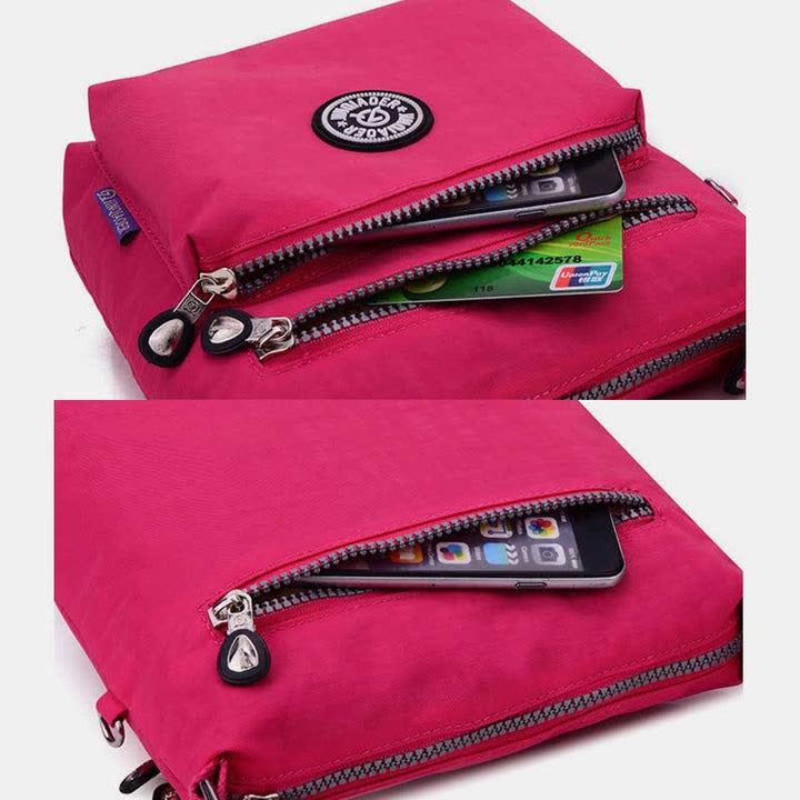 Wasserdichte, leichte, lässige Schulter-Handtasche, Umhängetasche für jeden Tag
