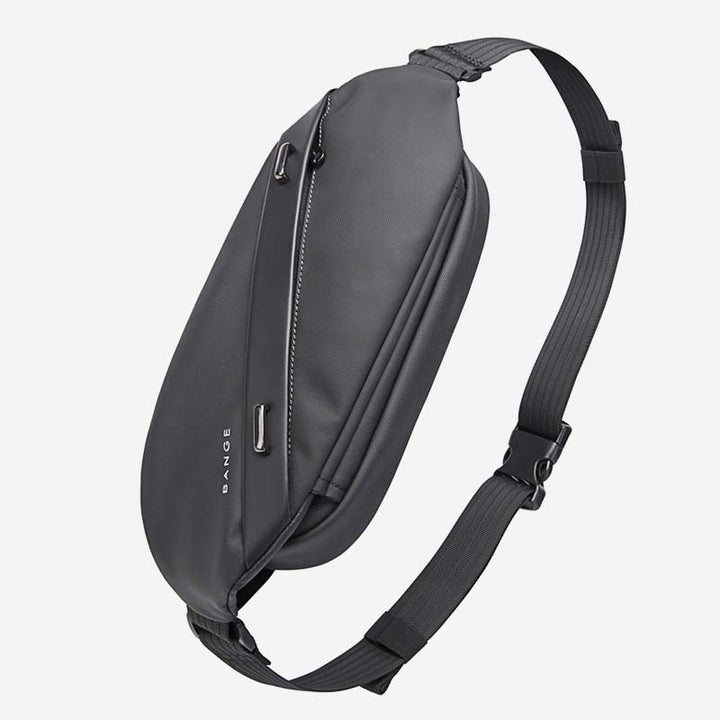 Wasserdichte, stahlbeschichtete Hüfttasche mit großem Fassungsvermögen und Schultertasche