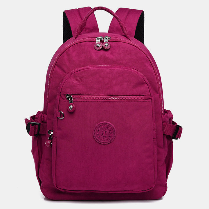 Leichter, wasserdichter Rucksack für Damen und Herren, lässiger Reise-Tagesrucksack, mehrfarbig optional