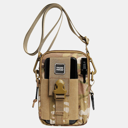 Taktische Hüfttasche mit Gürtelschlaufe, Handytasche für 7,5 Zoll Mobiltelefone mit Umhängegurt