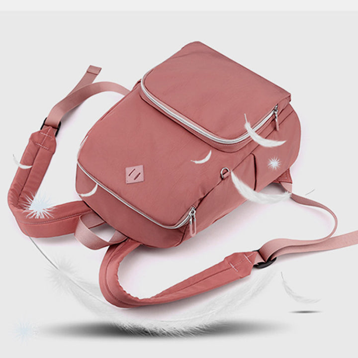 Diebstahlsicherer Rucksack für Damen, leicht, klassisch, einfach, wasserdicht, lässiger Reise-Tagesrucksack