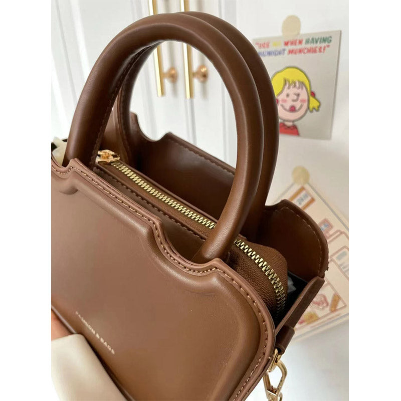 Süße Geldbörse, Handtasche für Frauen und Mädchen, Umhängetasche mit Top-Griff, Satchel
