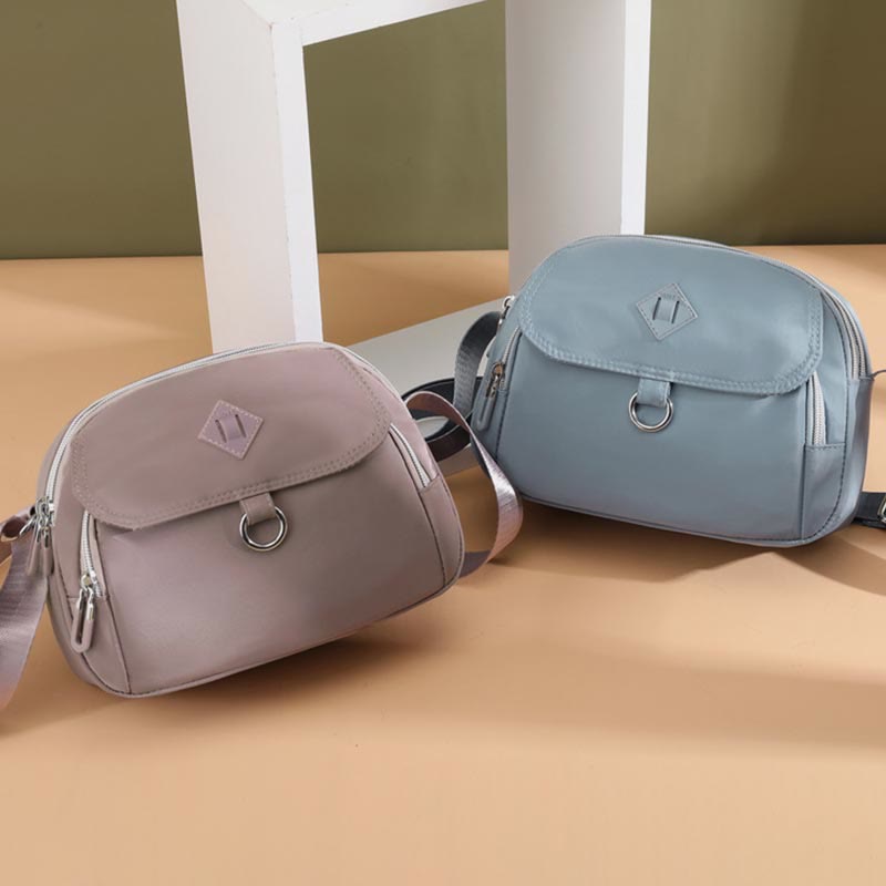 Umhängetasche für Damen, minimalistische, wasserdichte, lässige Schultertasche aus Nylon