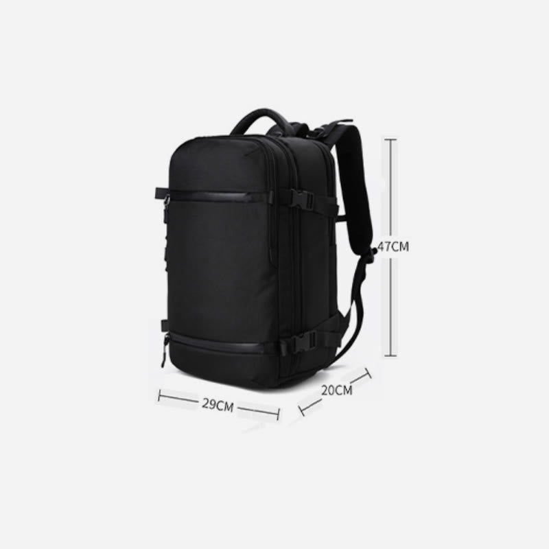 Business-Rucksack für Herren, multifunktionaler kurzer Reise-Laptop-Tagesrucksack