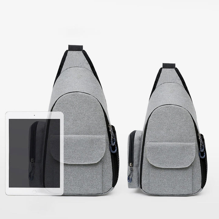 SLR-Digitalkameratasche für den Außenbereich, robuste Brusttasche aus Nylon