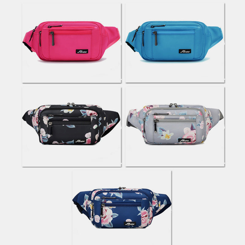 Hüfttasche für Damen und Herren, Brusttasche mit mehreren Taschen, Umhängetasche