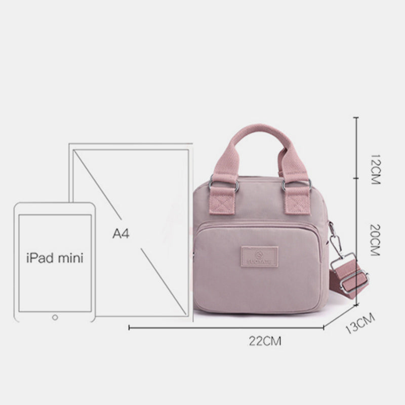 Umhängetasche für Damen, wasserabweisend, große Schultertasche mit Tragegriff oben