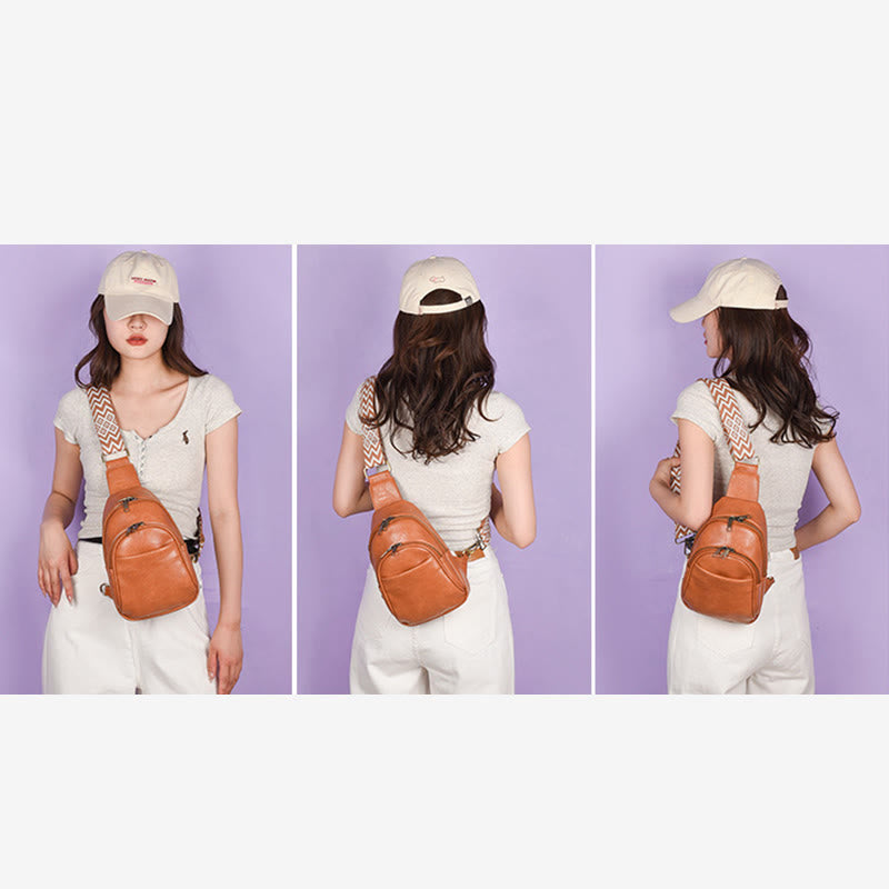 Schultertasche für Damen für den täglichen Gebrauch, Retro-Tasche aus weichem Leder