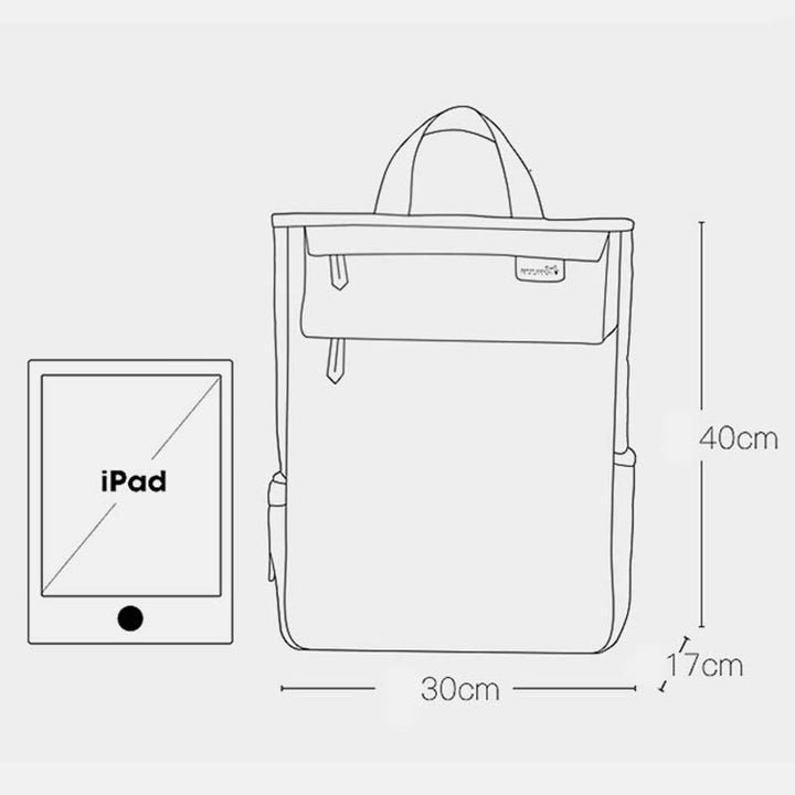 Großer, leichter, wasserdichter Multi-Carry-Mama-Rucksack