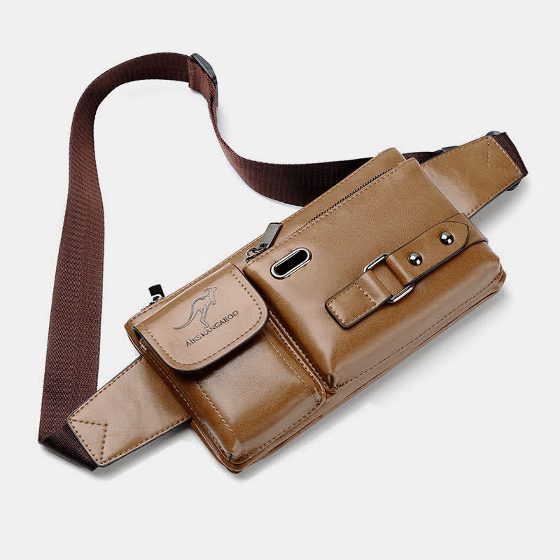 Wasserdichte Schultertasche mit mehreren Taschen