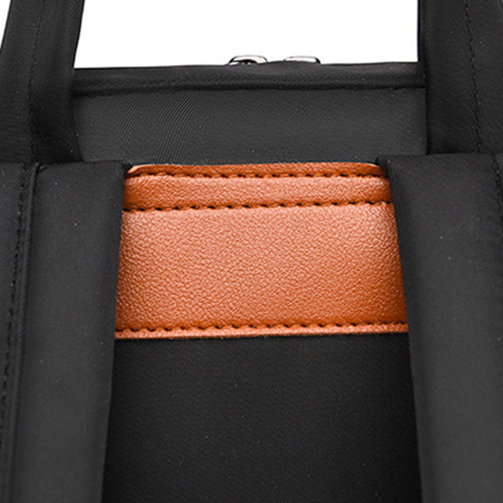 Lässiger, wasserdichter Nylon-Rucksack mit großem Fassungsvermögen 