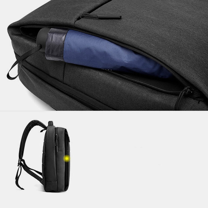 Wasserdichter Rucksack mit mehreren Taschen und USB-Ladefunktion
