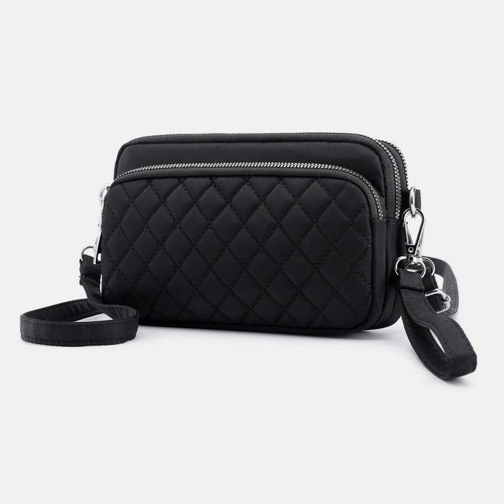 Umhängetasche mit großem Fassungsvermögen und mehreren Taschen
