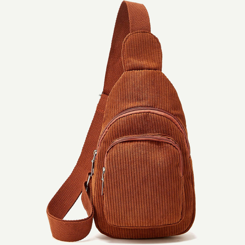 Schultertasche für Damen, lässiger kleiner Umhängerucksack aus Segeltuch