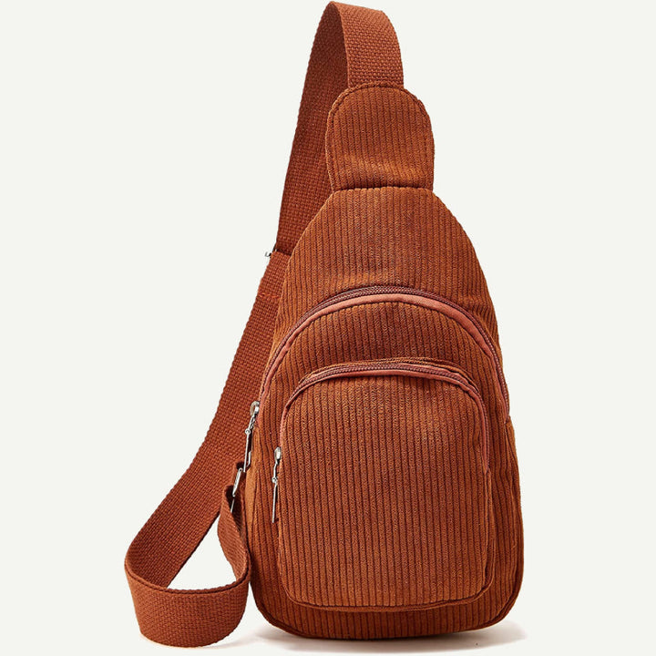 Schultertasche für Damen, lässiger kleiner Umhängerucksack aus Segeltuch