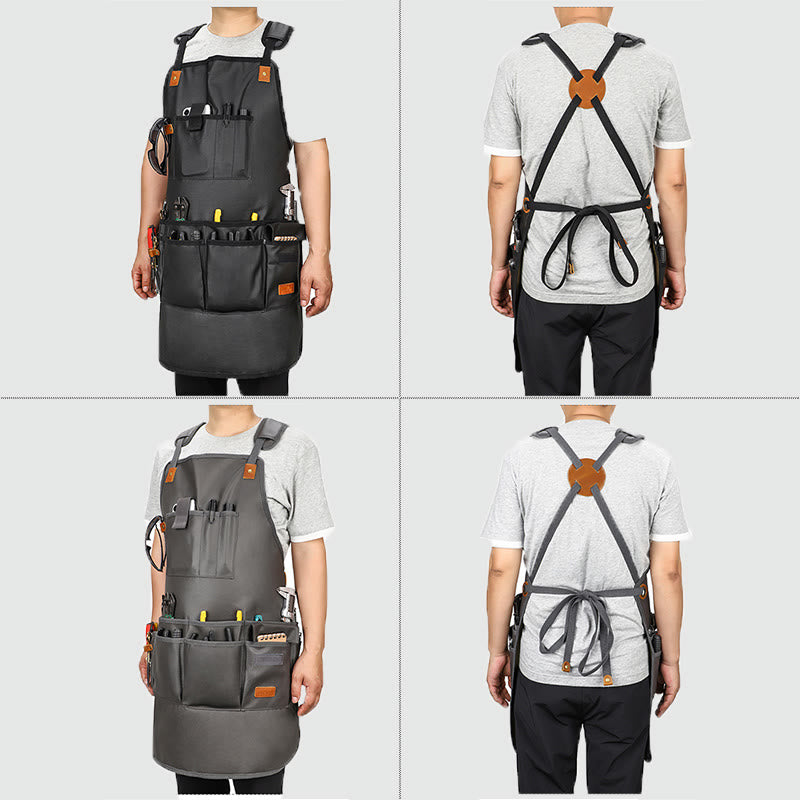 Werkzeugtasche für Männer, Plane, Reparaturmann, Gartenarbeit, Mechaniker, Werkzeugschürze