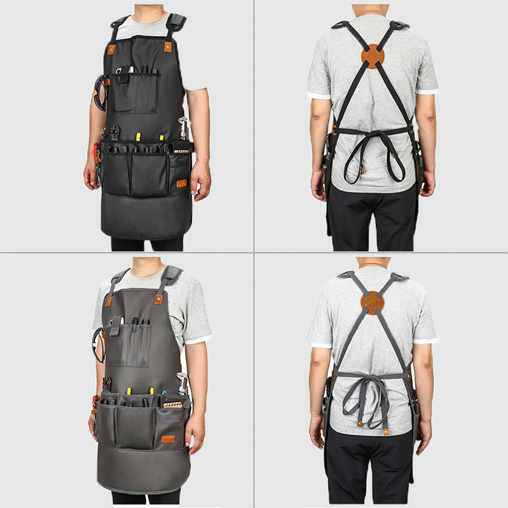 Werkzeugtasche für Männer, Plane, Reparaturmann, Gartenarbeit, Mechaniker, Werkzeugschürze
