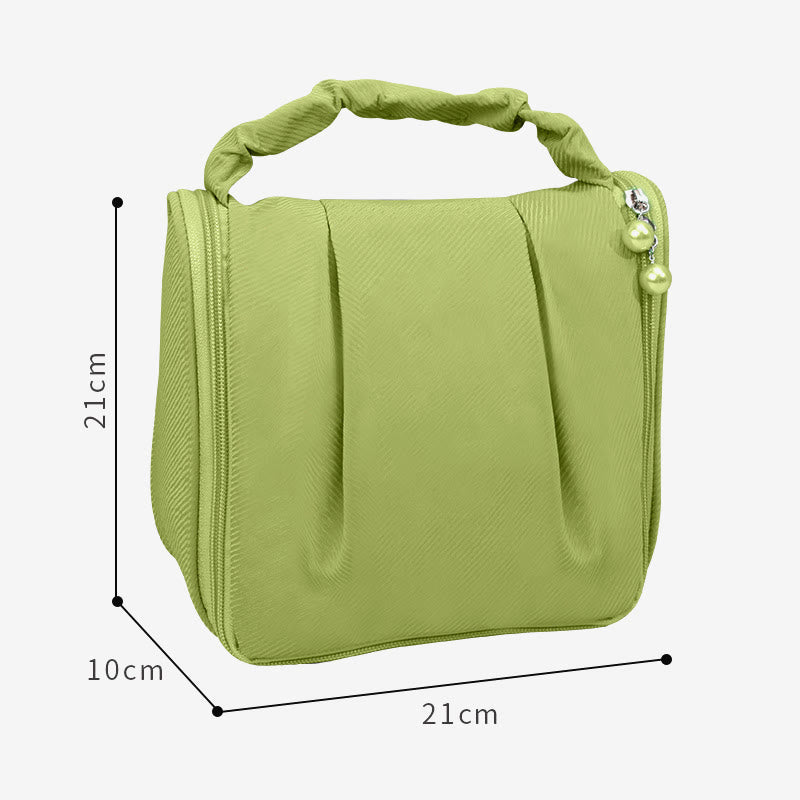 Tragbare Make-up-Handtasche für Damen, große Reiseaufbewahrungstasche