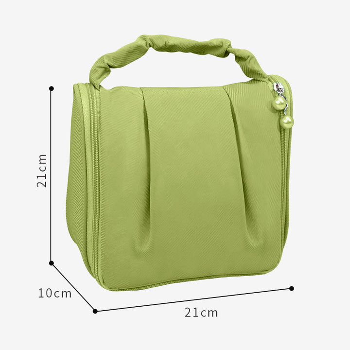 Tragbare Make-up-Handtasche für Damen, große Reiseaufbewahrungstasche