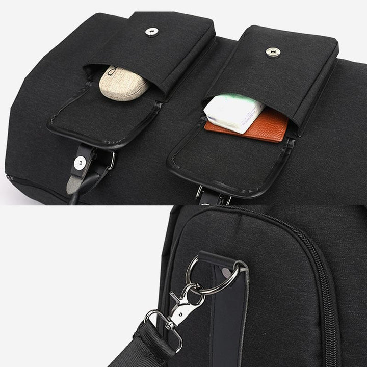 Reisetasche für Herren, große Kapazität, multifunktionale, faltbare Aufbewahrungstasche für Anzüge