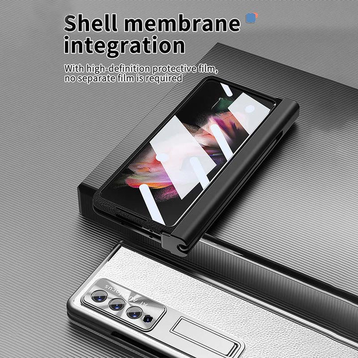 Telefonhülle für Z Fold 4 mit magnetischem Scharnier, klappbare Schutzhülle