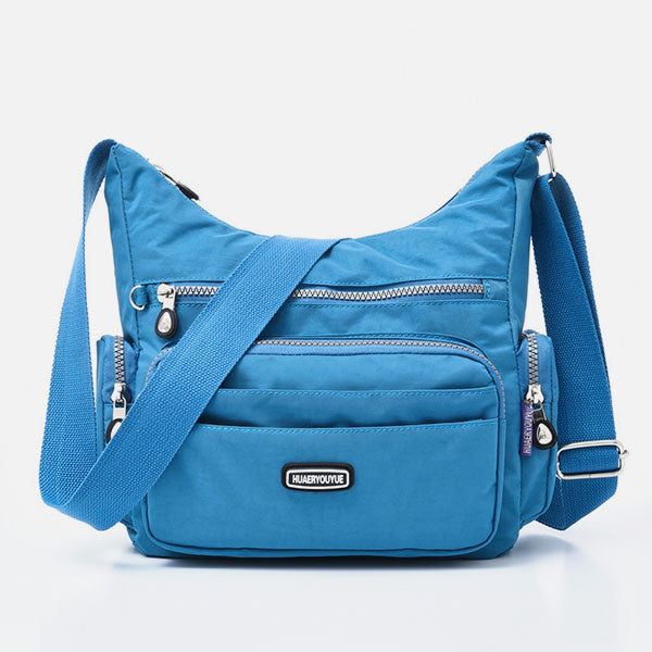 Wasserdichte Umhängetasche aus Nylon mit mehreren Taschen