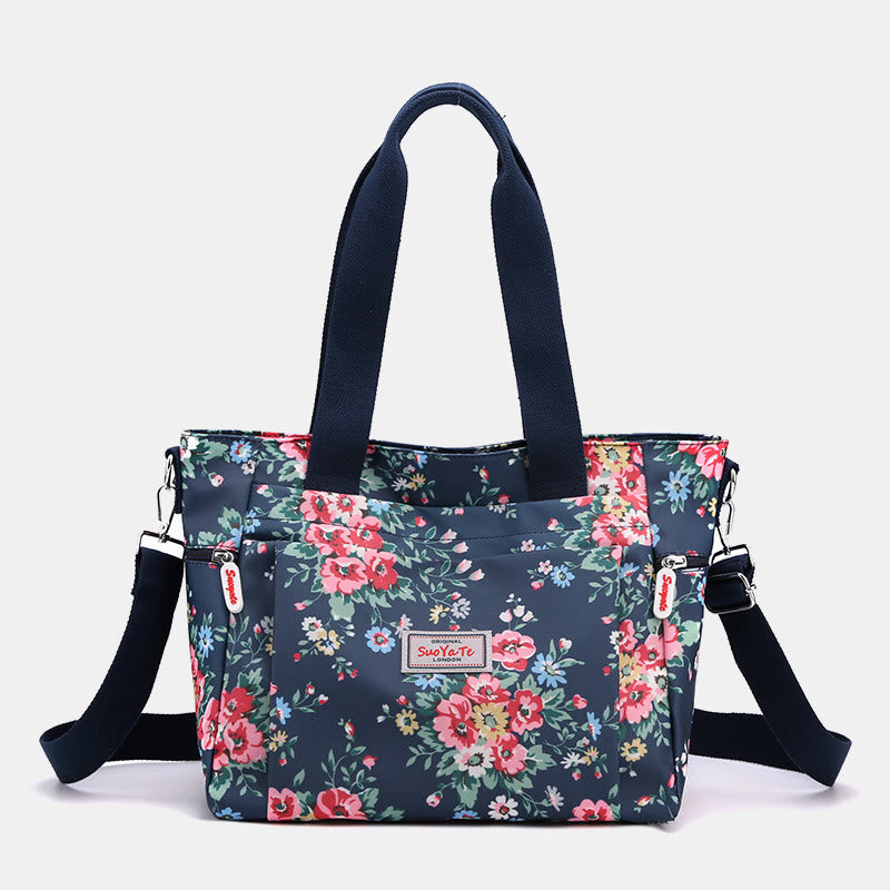 Damen Leichte wasserdichte Handtasche mit mehreren Taschen Umhängetasche Schultertasche Geldbörsen