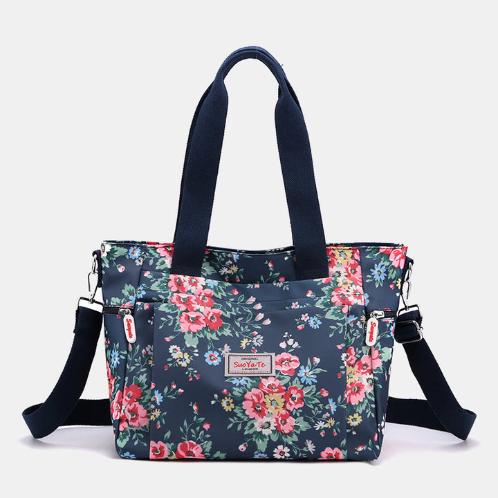 Damen Leichte wasserdichte Handtasche mit mehreren Taschen Umhängetasche Schultertasche Geldbörsen