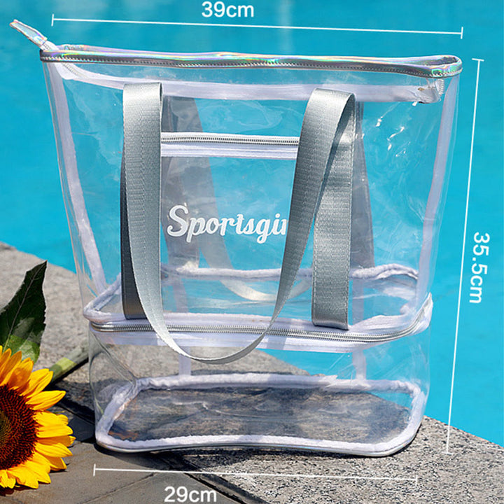 Strandtasche für Damen, Freizeitreisen, Outdoor-Sport, Fitnesstasche