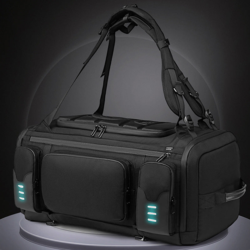 Große Kapazität Reisetasche Tote Cabrio Rucksack mit USB-Ladeanschluss