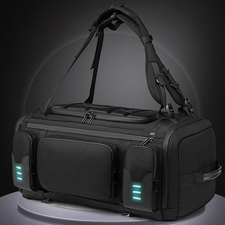 Große Kapazität Reisetasche Tote Cabrio Rucksack mit USB-Ladeanschluss