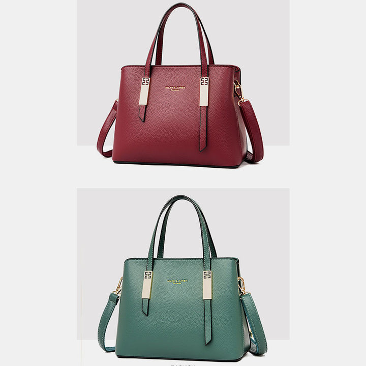 Tragetasche für Damen, mit Griff oben, große Schultertasche