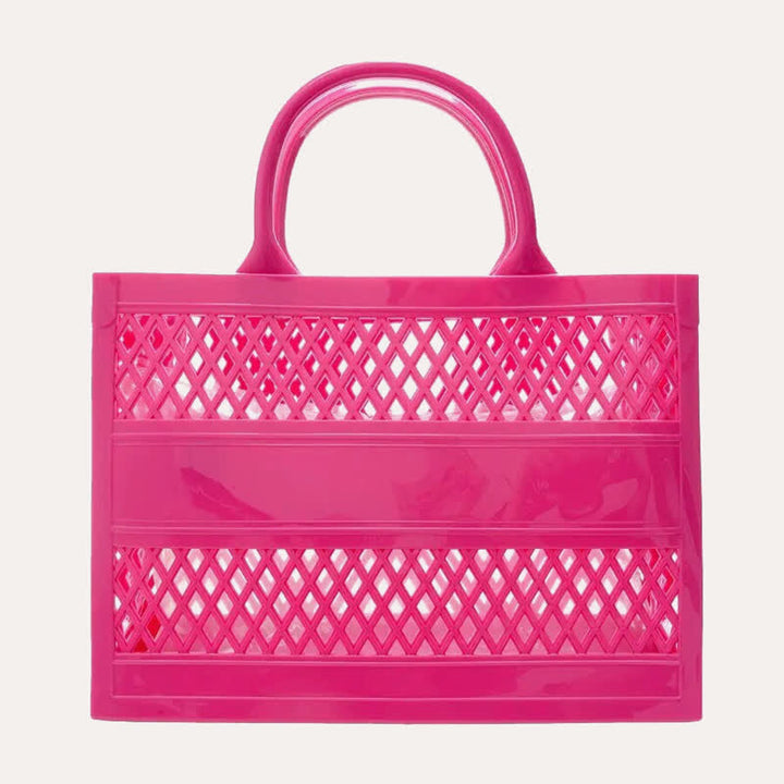 Große Kapazität PVC Strand Tasche Tote für Lagerung Urlaub
