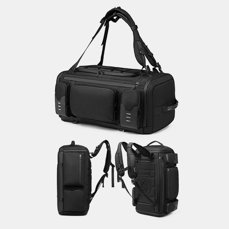 Große Kapazität Reisetasche Tote Cabrio Rucksack mit USB-Ladeanschluss
