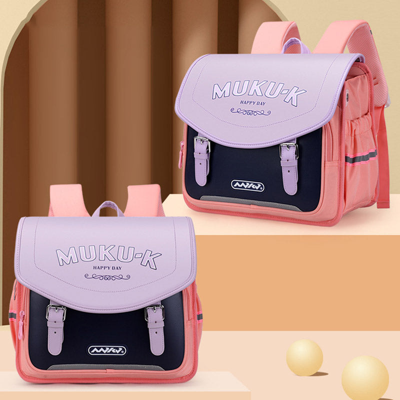 Kinderrucksack für Mädchen und Jungen, robust, atmungsaktiv, mit Reflektorstreifen