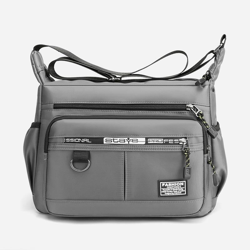 Umhängetasche für Herren, große Kapazität, lässige Schultertasche aus Nylon
